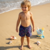 1781859265696-clean Neon Feather Swim Shorts for Boys P206 شورت سباحة للأولاد بنقشة ريش نيون