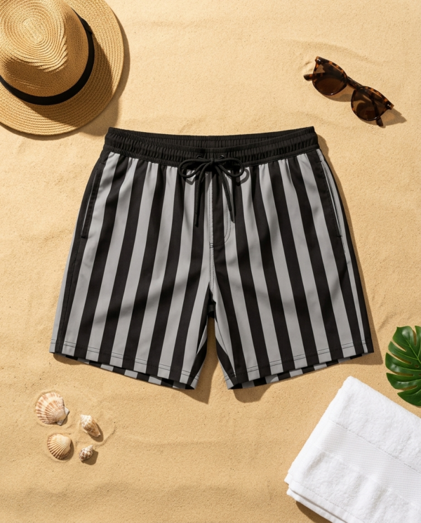 1781864489151-clean Swim shorts Midnight Stripe P185 مايوه خطوط منتصف الليل