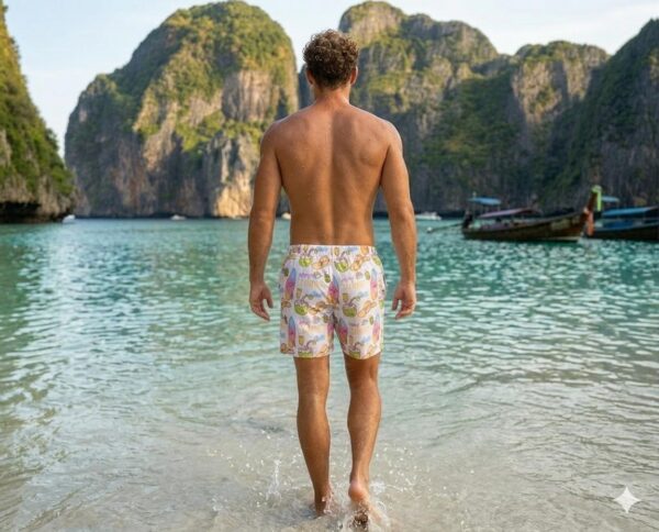 WhatsApp Image 2026-03-11 at 3.10.01 PM Summer Doodles Swimshorts P210 | مايوه خربشات الصيف 🥥