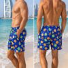Tropical Fruits Swim Shorts P154 مايوه الفواكه الاستوائية