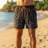 Midnight Carnival Swim Shorts P193 مايوه كرنفال منتصف الليل