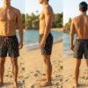 Midnight Carnival Swim Shorts P193 مايوه كرنفال منتصف الليل
