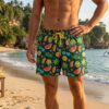 Tropical Oasis Swim Shorts p196 مايوه الواحة الاستوائية