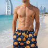Pumpkin Smile Swim Shorts P151  مايوه ابتسامة البامبكين
