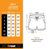 Hibiscus Breeze Kids' Swim Shorts P216 شورت سباحة للأطفال بنقشة زهور الهيبسكوس