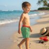 Kids Watermelon Stripes  P205 شورت البطيخ المخطط