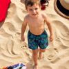 WhatsApp Image 2026-03-25 at 6.52.01 PM Kids Tropical Night Swimshorts P217 شورت شاطئ بنقشة الغابة الليلية