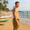 WhatsApp Image 2026-03-26 at 1.03.55 AM Bumblebee Stripe Swimshorts P181 شورت السباحة "تايجر" المخطط باللونين الأصفر والأسود