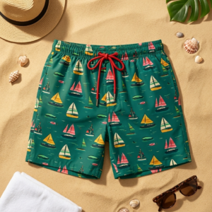 gemini-watermark-removed The Boat Race SwimShorts p166 مايوه سباق المراكب