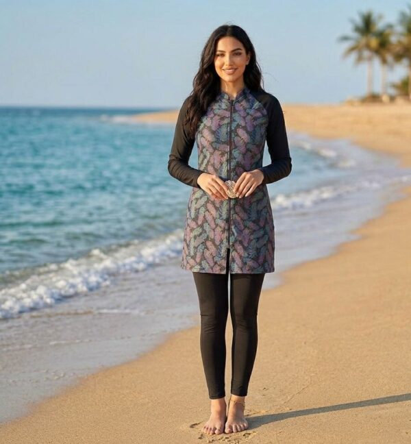 WhatsApp Image 2026-04-06 at 1.35.12 AM Mystic Feathers Borkini P206 بوركيني ريش الأحلام