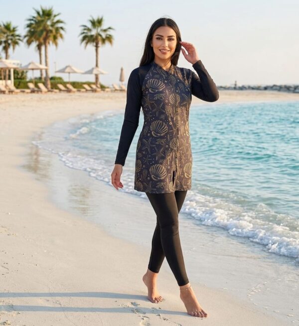 Golden Shells Borkini P202 بوركيني صدف الذهب