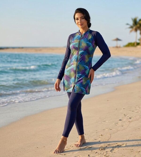 WhatsApp Image 2026-04-06 at 12.05.25 AM Tropical Breeze Borkini P217 بوركيني نسيم الاستوائية
