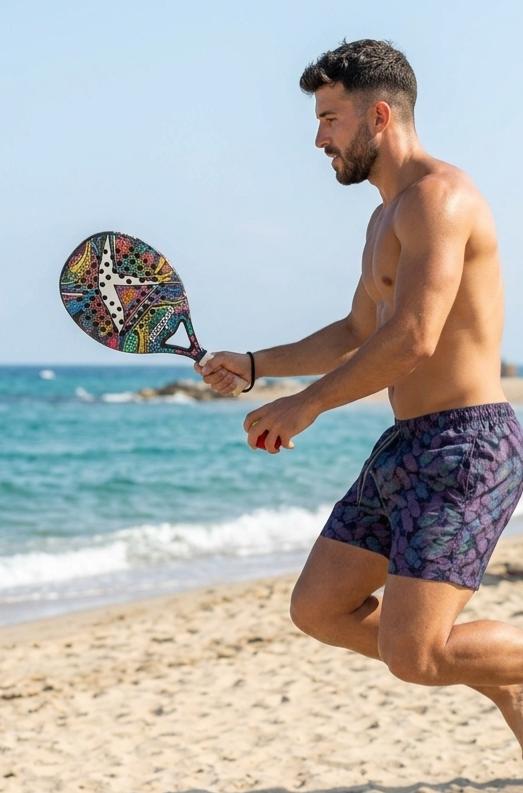 Midnight Plume Swim Shorts p206 شورت سباحة "ريش منتصف الليل"