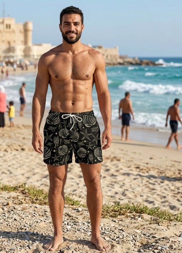 WhatsApp Image 2026-04-29 at 9.40.03 AM Seashell Swim Shorts p202 شورت سباحة بنقشة صدف البحر
