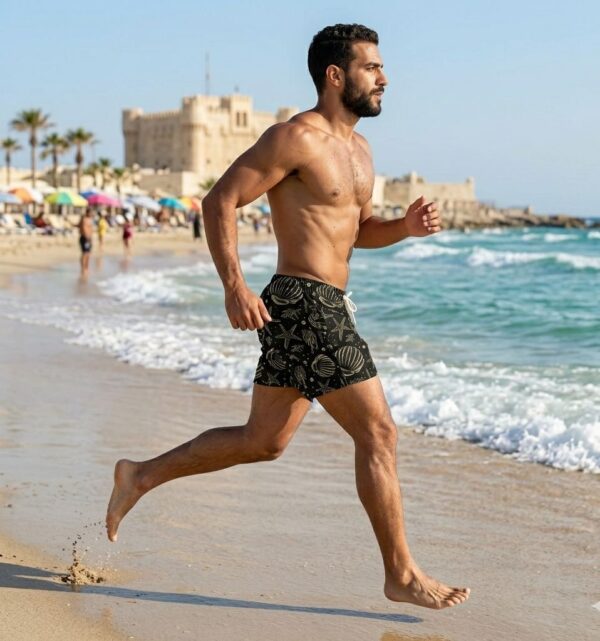 WhatsApp Image 2026-04-29 at 9.40.10 AM Seashell Swim Shorts p202 شورت سباحة بنقشة صدف البحر