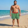 WhatsApp Image 2026-05-03 at 12.50.05 AM (1) Watermelon Crush Oversize Swim Shorts P205 شورت سباحة حلوى البطيخ مقاسات خاصة