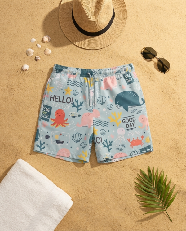 Sea Joy SwimShorts  P131 مايوه بهجة البحر