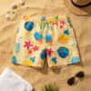 1000021329-clean Tropical Bliss Swimshorts P121 مايوه ركوب سعادة استوائية