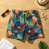 Abstract Jungle ٍSwimshorts P201 | مايوه الغابة التجريدية 🌿✨