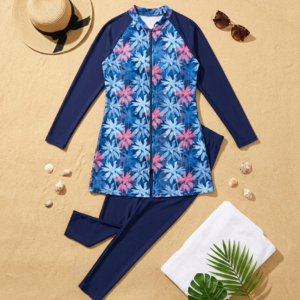 Ocean Bloom Modest Borkini P112 بوركيني أوشن بلوم