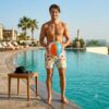 110-2 Tropical Fiesta Swimshorts P110 مايوه مهرجان الاستوائيات