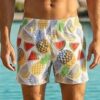 110-3 Tropical Fiesta Swimshorts P110 مايوه مهرجان الاستوائيات