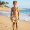 123-4 Melon Madness Kids Swim Shorts P123 مايوه جنون البطيخ للأطفال