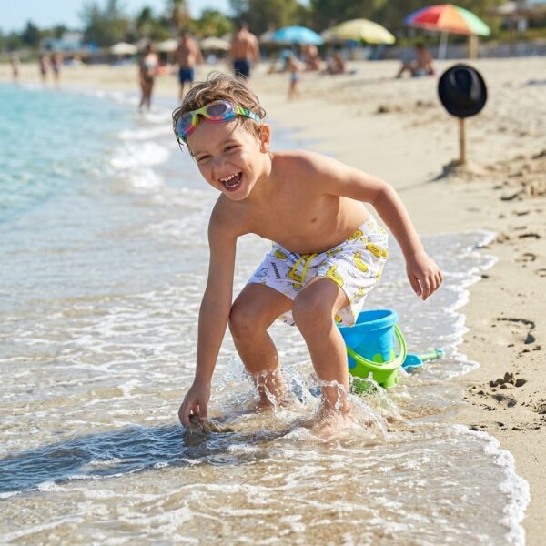 124-2 Duckie Splash Kids' Swim Shorts P124 مايوه بطوط الصيف للأطفال