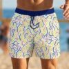134 Beachside Energy Swimshorts P134 مايوه طاقة الشاطئ للسباحة