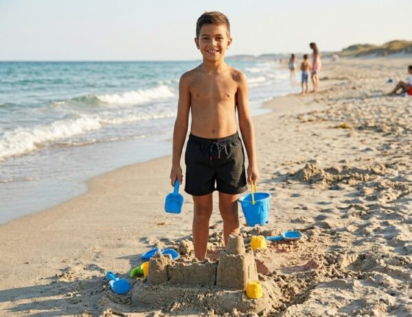 Plain Kids swimshorts مايوه للأطفال سادة