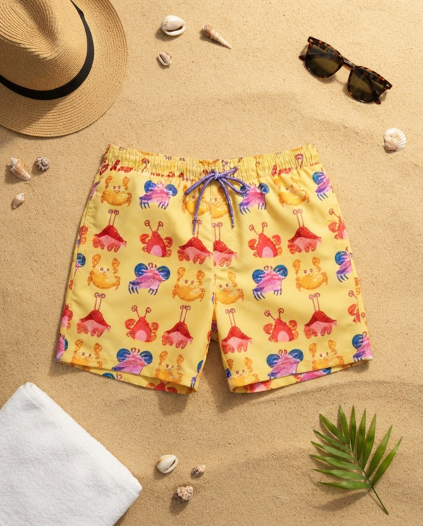 Gemini_Generated_Image_3k6slx3k6slx3k6s-clean Sandy Crabs Swimshorts P101 مايوه كابوريا الشاطئ
