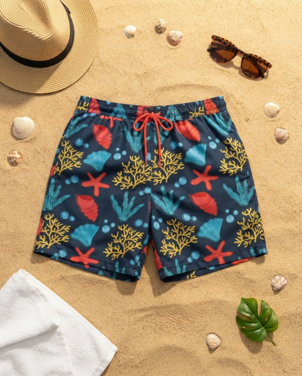 Gemini_Generated_Image_j6rrzj6rrzj6rrzj-clean Deep Ocean Reef SwimShorts P127 مايوه أعماق المرجان