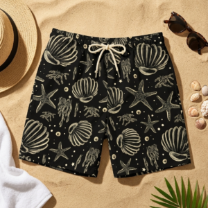 Gemini_Generated_Image_v4awetv4awetv4aw-clean Seashell Swim Shorts p202 شورت سباحة بنقشة صدف البحر