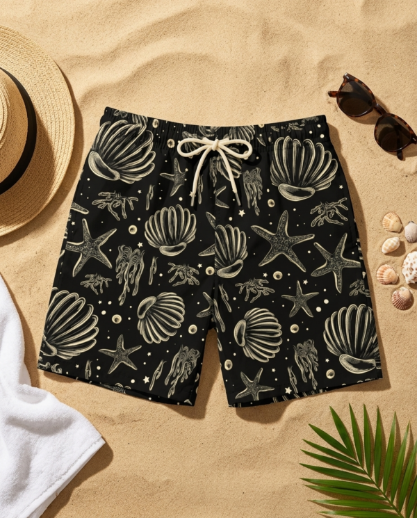 Gemini_Generated_Image_v4awetv4awetv4aw-clean Seashell Swim Shorts p202 شورت سباحة بنقشة صدف البحر