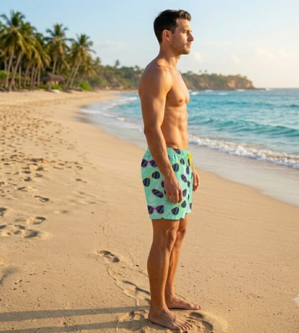 bb2a2384-dc13-4afd-8336-550ad5930a5b Summer Vibes Swimshorts P107 مايوه شاطئ نفحات الصيف