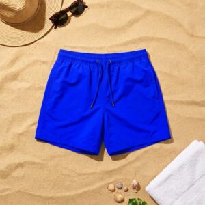 Classic Solid Swim Shorts شورت سباحة كلاسيكي سادة