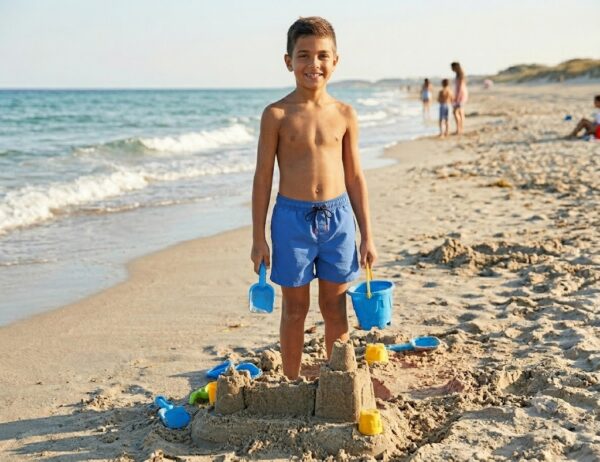 Plain Kids swimshorts مايوه للأطفال سادة