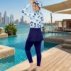 cb2189db-529e-46ad-a967-11482c7f1d65 Ocean Bloom Borkini P165 بوركيني بحر الأزهار