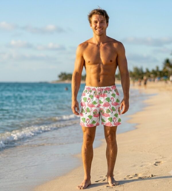 d25a0fa0-2932-4dd3-810f-c78221f44205 (1) Flamingo Dream Swimshorts P125 مايوه حلم الفلامنغو
