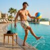 f78ce68f-9cc7-47ef-8ba8-05475c16ae28 Tropical Fiesta Swimshorts P110 مايوه مهرجان الاستوائيات