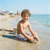 gemini-watermark-removed (1) Little Captain Nautical Kids Swim Shorts P102 مايوه الكابتن الصغير للأطفال