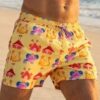 p101 Sandy Crabs Swimshorts P101 مايوه كابوريا الشاطئ