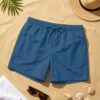 petroly Classic Solid Swim Shorts شورت سباحة كلاسيكي سادة