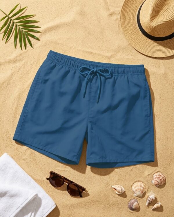 petroly Classic Solid Swim Shorts شورت سباحة كلاسيكي سادة
