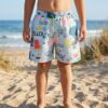 The Deep Sea Kids Swim Shorts P131 مايوه كائنات الأعماق للأطفال