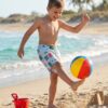 The Deep Sea Kids Swim Shorts P131 مايوه كائنات الأعماق للأطفال