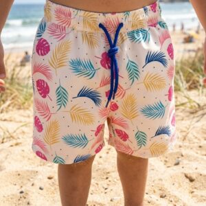 Palm Paradise Kids Swim Shorts P156 مايوه جنة النخيل للأطفال