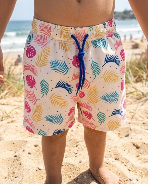 Palm Paradise Kids Swim Shorts P156 مايوه جنة النخيل للأطفال