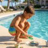 191-kids Resort Rainbow Kids Swim Shorts P191 مايوه بألوان الطيف للأطفال