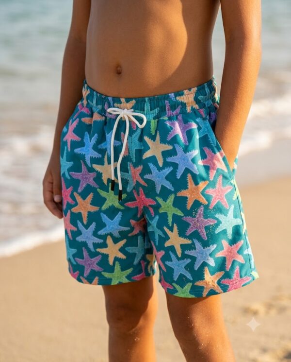 194-kids Starfish Kids Swim Shorts P194 مايوه نجم البحر للأطفال
